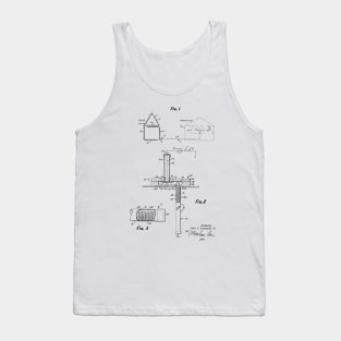 Heat Detecting Sensor Vintage Patent Hand Drawing Tank Top